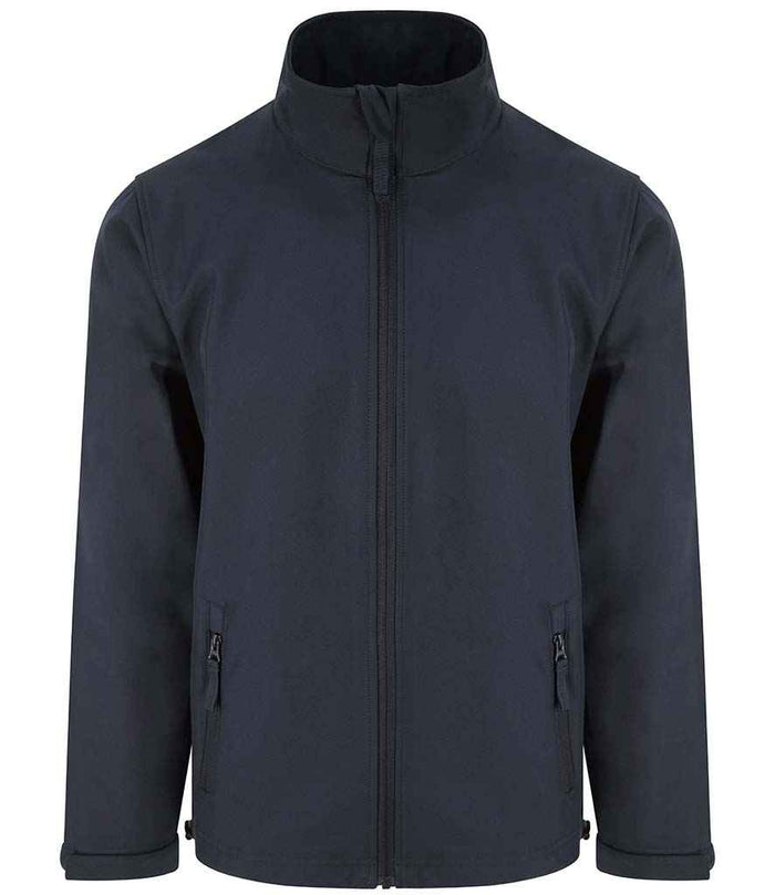 Pro RTX Pro Two Layer Soft Shell Jacket | Navy - Eg Clothing UK
