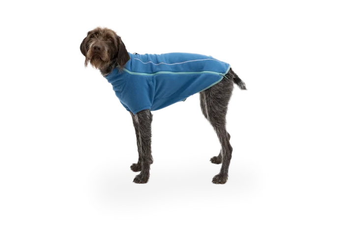 Ruffwear Climate Changer™ Dog Fleece technical, breathable fleece - Blue Jay - Dog.Dog.Cat.