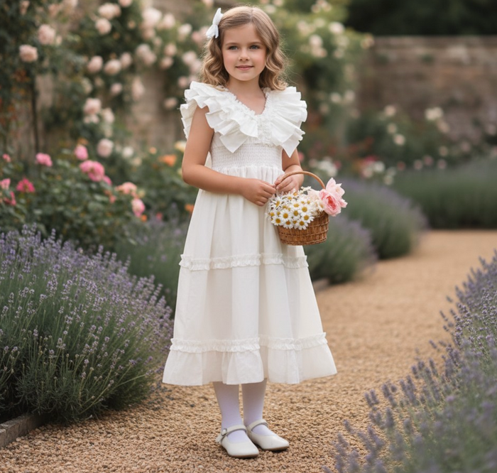 SADIE DRESS WHITE
