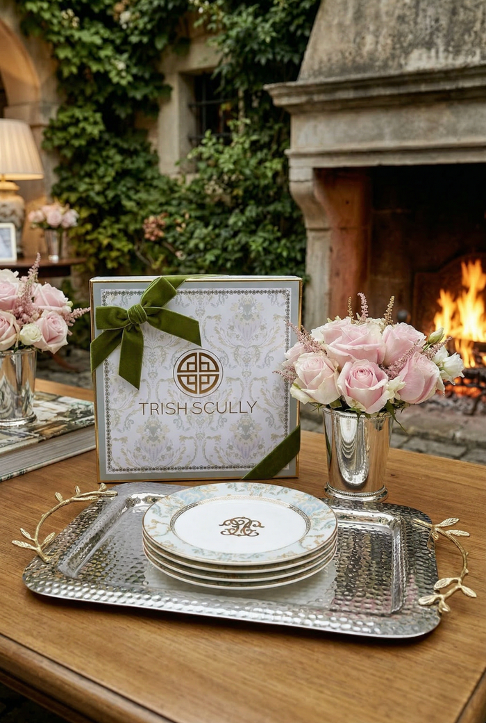 SAINT-GERMAIN APPETIZER PLATES- 4 PC. SET