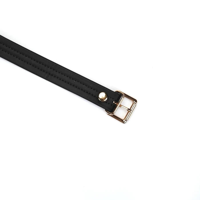Shadowcraft Vegan Leather Breathable Ball Gag