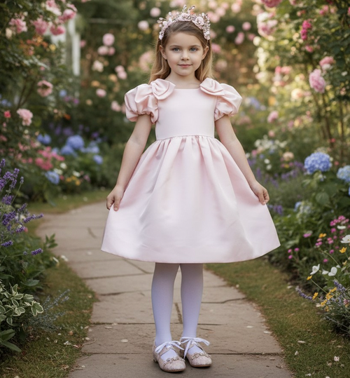 SHELBIE DRESS BLUSH PINK