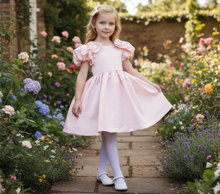 SHELBIE DRESS BLUSH PINK