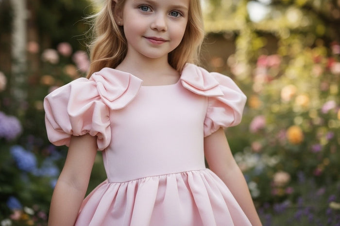 SHELBIE DRESS BLUSH PINK