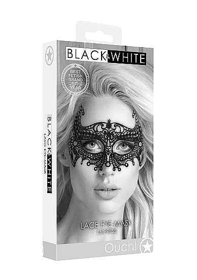 Shots B&W Lace Eye Mask