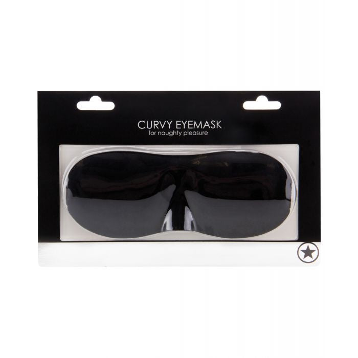 Shots Ouch Curvy Eye Mask - Black