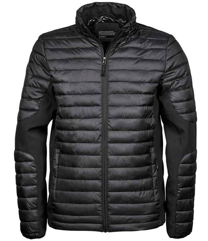 Tee Jays Crossover Padded Jacket unisex fitted silhouette showerproof padded polyester insulation