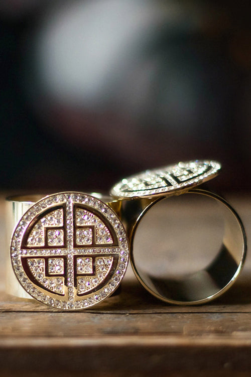 SIGNATURE NAPKIN RING SET OF 2