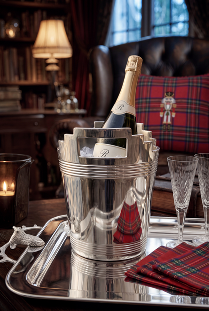 SILVER PLATED UPPINGHAM CHAMPAGNE BUCKET