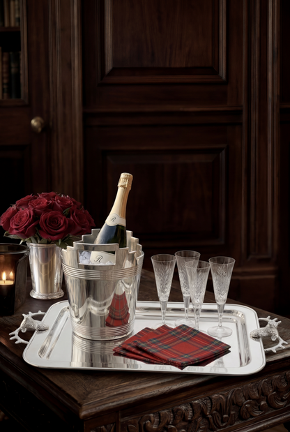 SILVER PLATED UPPINGHAM CHAMPAGNE BUCKET