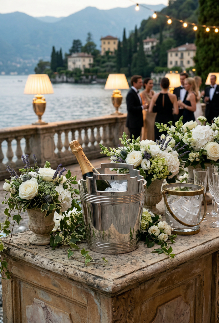 SILVER PLATED UPPINGHAM CHAMPAGNE BUCKET