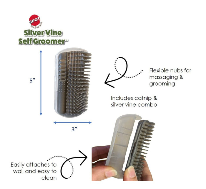 ET SN Silvervine Self Groomer - Dog.Dog.Cat.