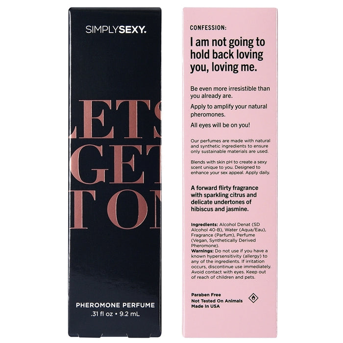 Simply Sexy Pheromone Perfume Spray