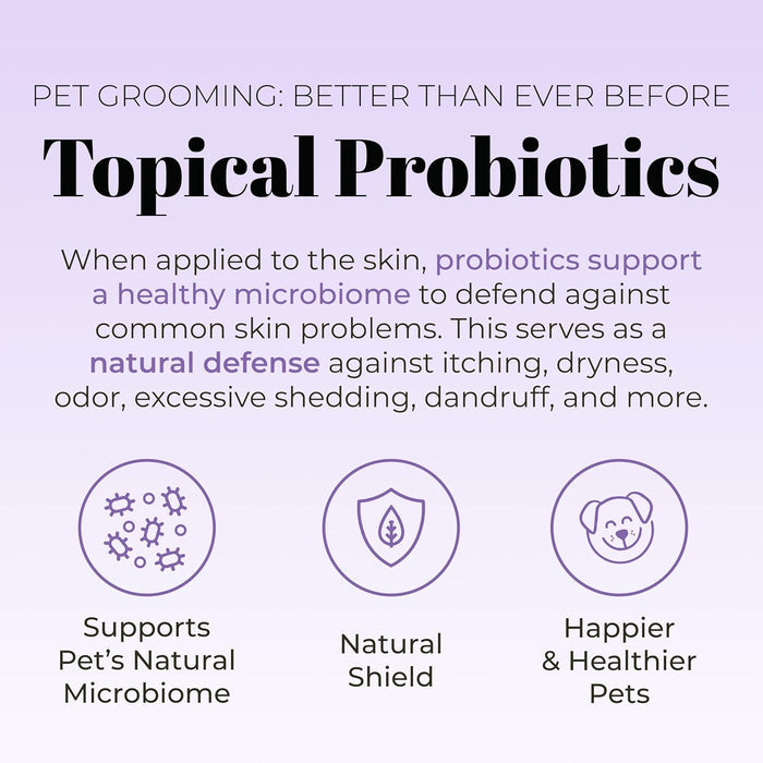 Skout Probiotic Shampoo & Conditioner - Lavender : 16 oz - Dog.Dog.Cat.