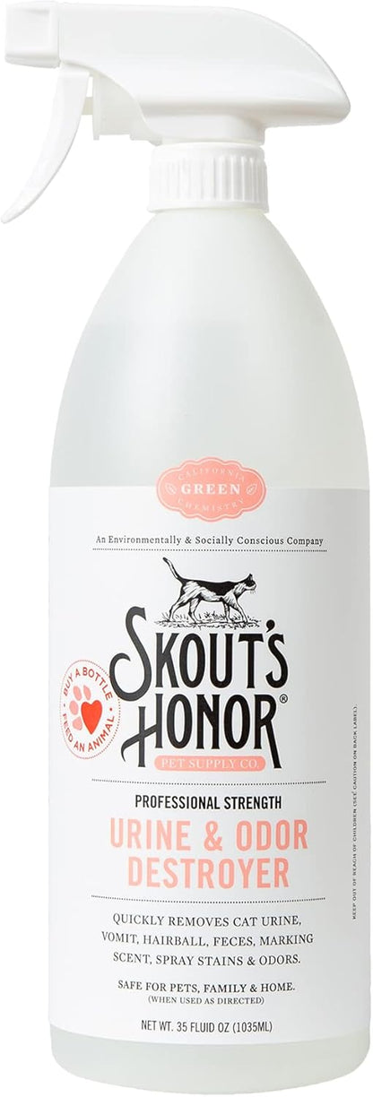 Skout's Honor - Cat Urine Destroyer - 35 oz - Dog.Dog.Cat.