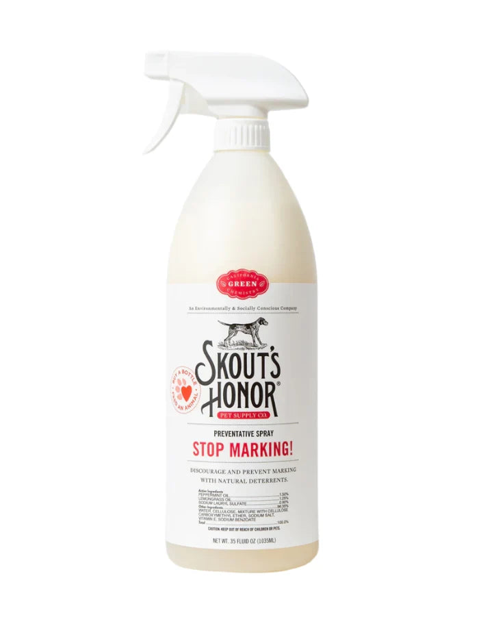 Skout's Honor Stop Marking Prevention Spray-35 oz - Dog.Dog.Cat.