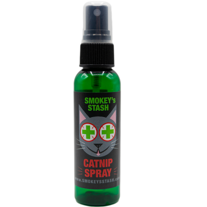 Smokey's Stash Catnip Spray 2oz Bottle - Dog.Dog.Cat.