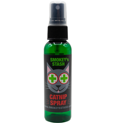 Smokey's Stash Catnip Spray 2oz Bottle - Dog.Dog.Cat.