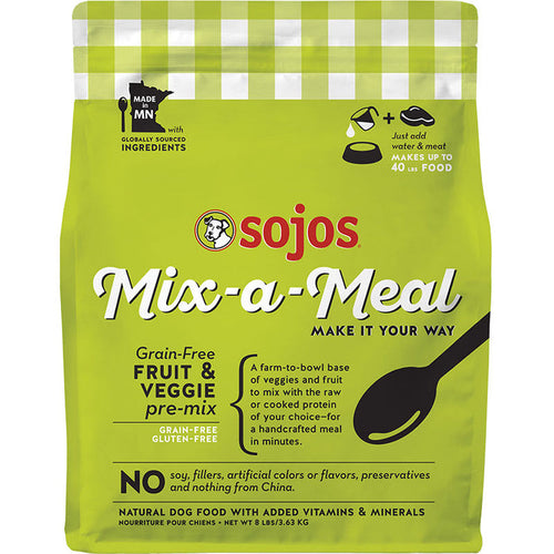 SOJOS Complete Adult Dog-Mix A Meal : 8 lb - Dog.Dog.Cat.