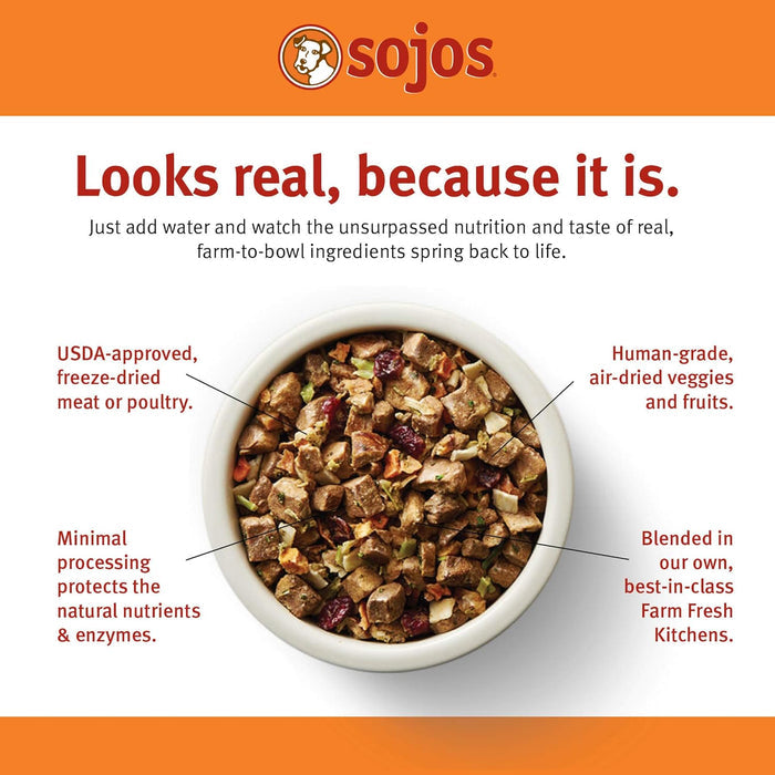 SOJOS Complete Adult Dog Food - Chicken Formula - Dog.Dog.Cat.