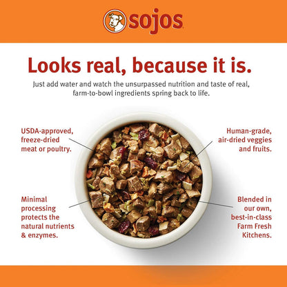 SOJOS Complete Adult Dog Food - Chicken Formula - Dog.Dog.Cat.