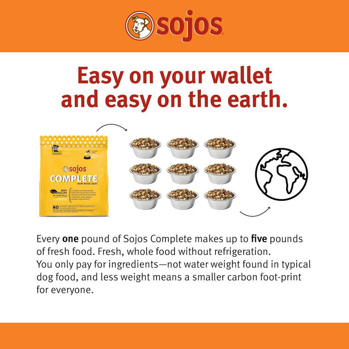 SOJOS Complete Adult Dog Food - Chicken Formula - Dog.Dog.Cat.