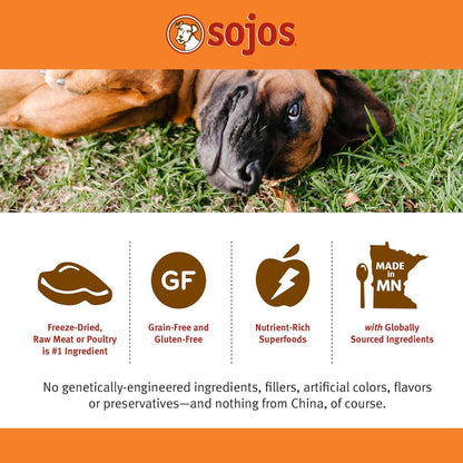 SOJOS Complete Adult Dog Food - Chicken Formula - Dog.Dog.Cat.