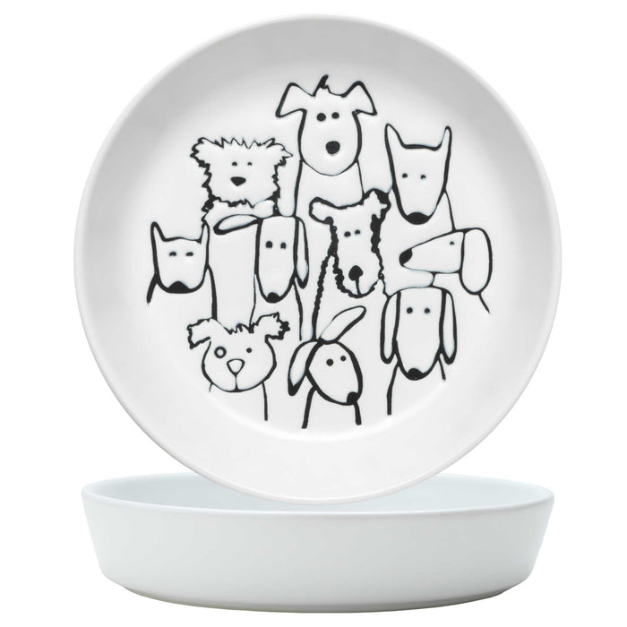 Speckle and Spot by Ore’ Originals - Pet Bowl | Random Dogs - Dog.Dog.Cat.
