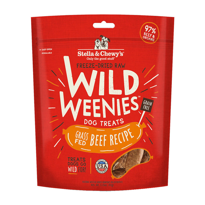 Stella & Chewy Wild Weenies-Beef : 3 oz - Dog.Dog.Cat.