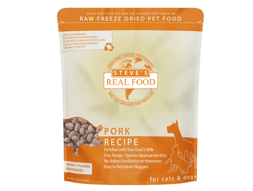 Steve's Real Food Freeze-Dried Lamb Nuggets – 20 oz (1.25 lb) - Dog.Dog.Cat.