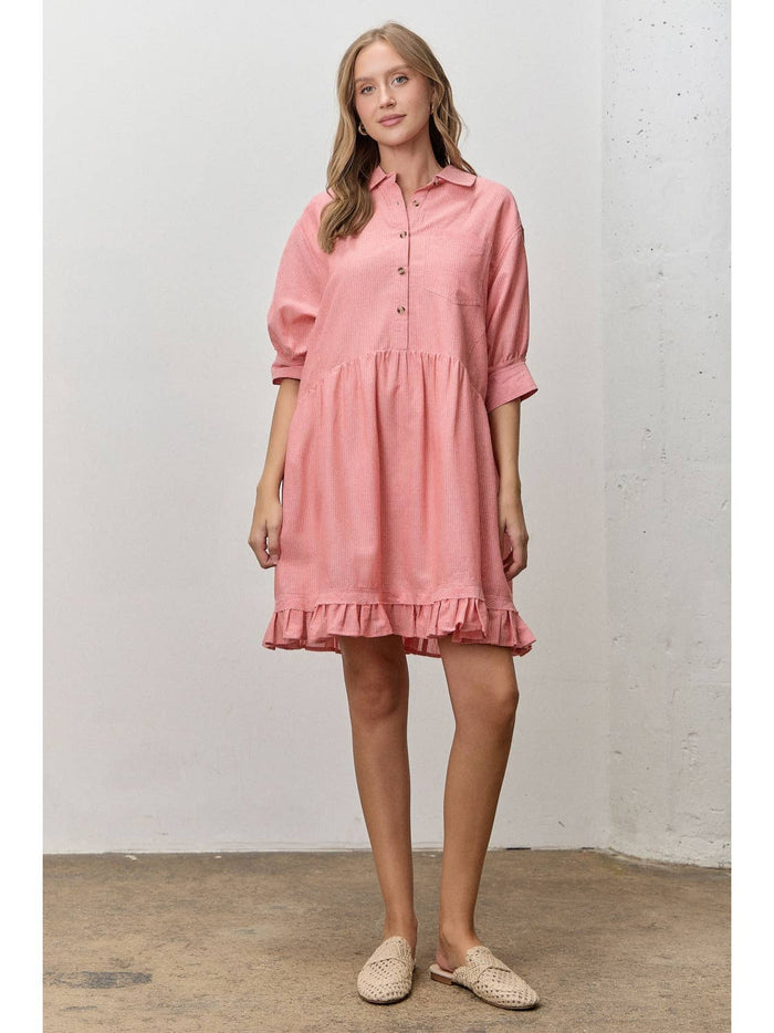 Strawberry Stripe Dress