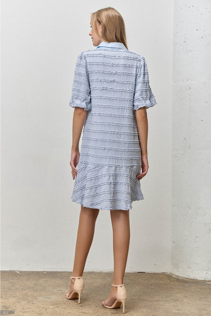 Sunday Charm Dress - Blue