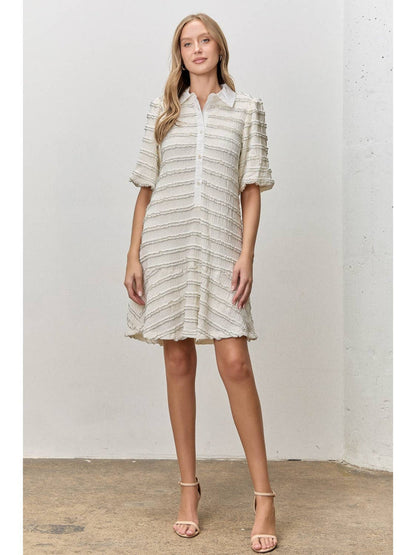 Sunday Charm Dress - White