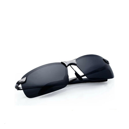 Sunglasses Mens Polarized Driving Outdoor Sports Fashion Eyewear With Hardcase - Pantsnsox