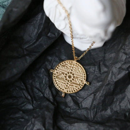 Symbol Pendant Necklace Modern Layering Elements Crushes.