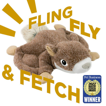 Tall Tails Dog Toy-Fly Squirrel : 12" - Dog.Dog.Cat.