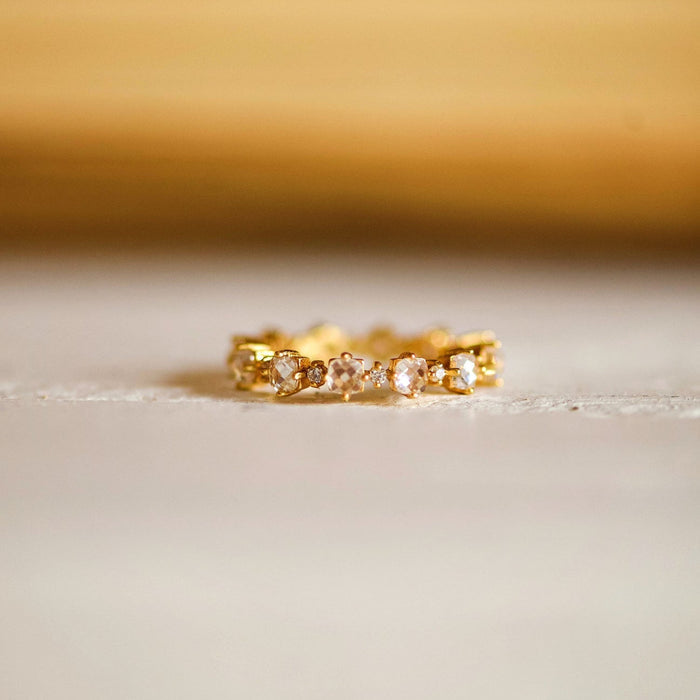 Tatum james mackenzie mixed stone ring
