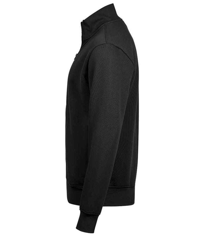 Tee Jays Full Zip Sweat Jacket | Black - Eg Clothing UK