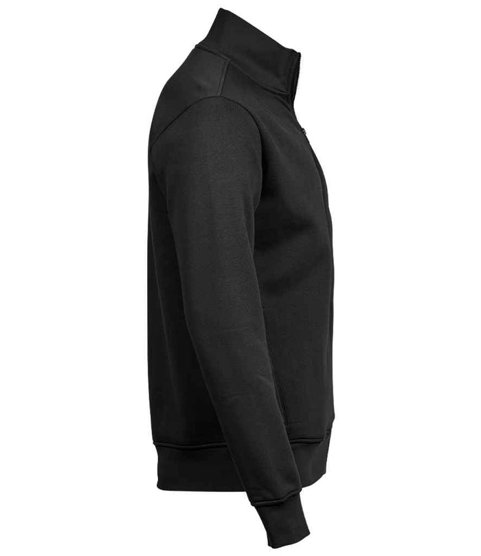 Tee Jays Full Zip Sweat Jacket | Black - Eg Clothing UK