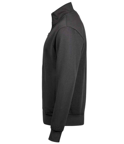 Tee Jays Full Zip Sweat Jacket | Dark Grey - Eg Clothing UK