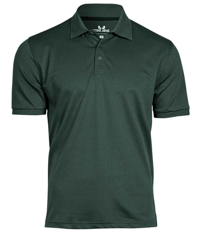 Tee Jays Club Polo Shirt | Dark Green - Eg Clothing UK