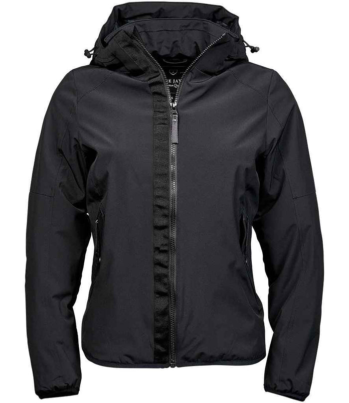 Tee Jays Ladies Urban Adventure Shell Jacket tailored women's fit waterproof wind-resistant soft shell sleek urban design