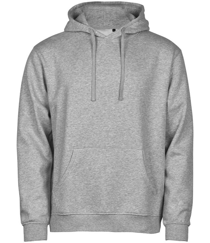 Tee Jays Power Organic Hoodie | Heather Grey - Eg Clothing UK