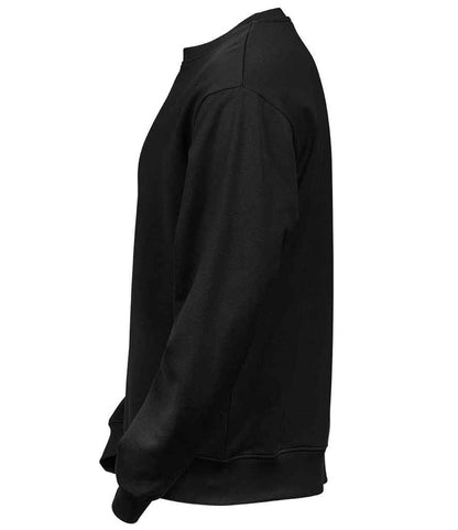 Tee Jays Power Organic Sweatshirt | Black - Eg Clothing UK