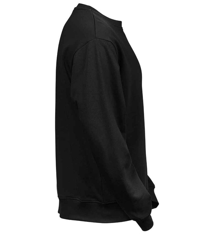 Tee Jays Power Organic Sweatshirt | Black - Eg Clothing UK