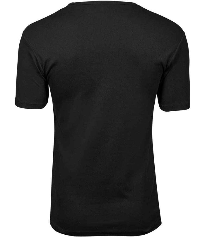Tee Jays Interlock T - Shirt | Black - Eg Clothing UK