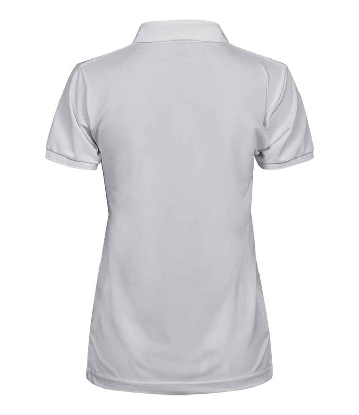Tee Jays Ladies Club Polo Shirt | White - Eg Clothing UK