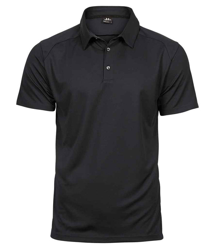 Tee Jays Luxury Sport Polo Shirt short sleeve collar moisture-wicking fabric customizable for embroidery