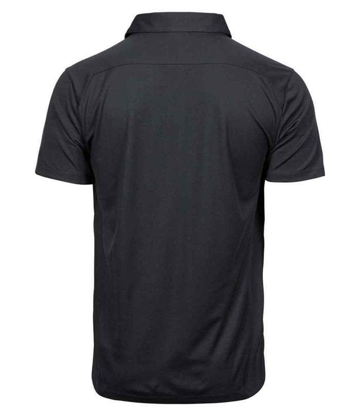 Tee Jays Luxury Sport Polo Shirt | Dark Grey - Eg Clothing UK