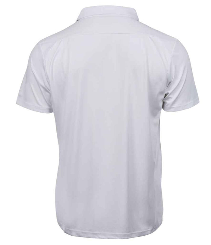 Tee Jays Luxury Sport Polo Shirt | White - Eg Clothing UK